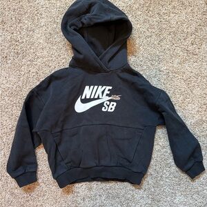 Nike SB Kids Black Hoodie
